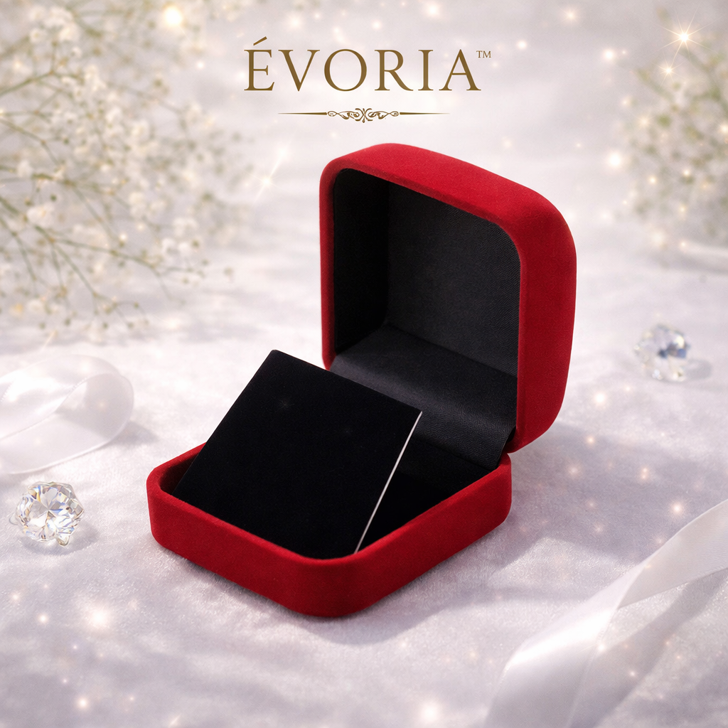 ÉVORIA™ Schmucketui – Edle Schmuckschatulle aus Samt